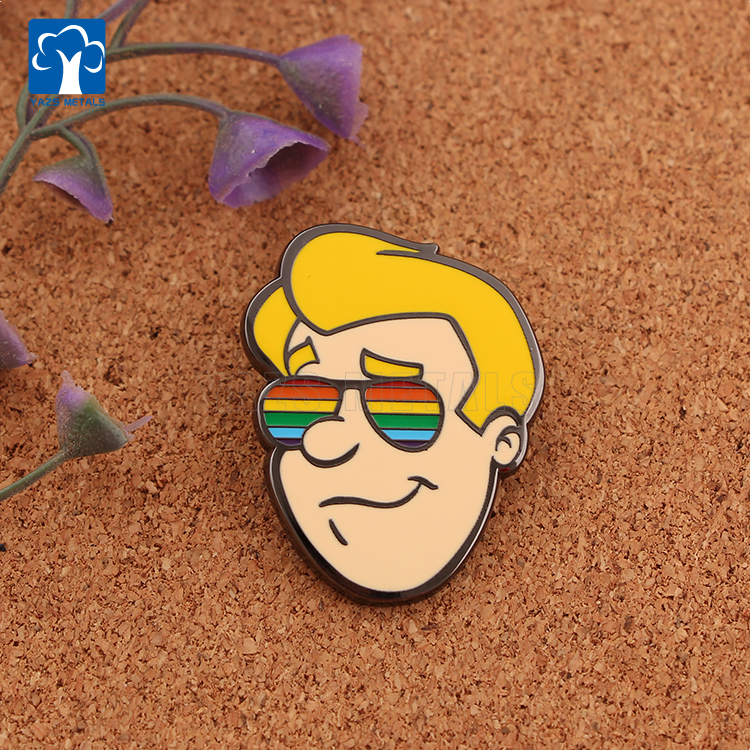 DIY LGBT hard enamel pin