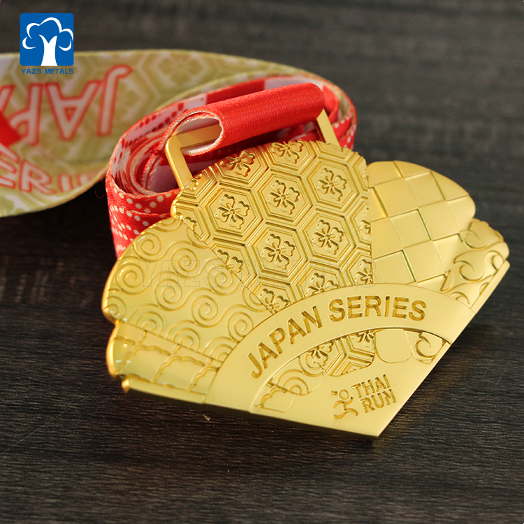 Japan Sport Running Champion Finisher Medal