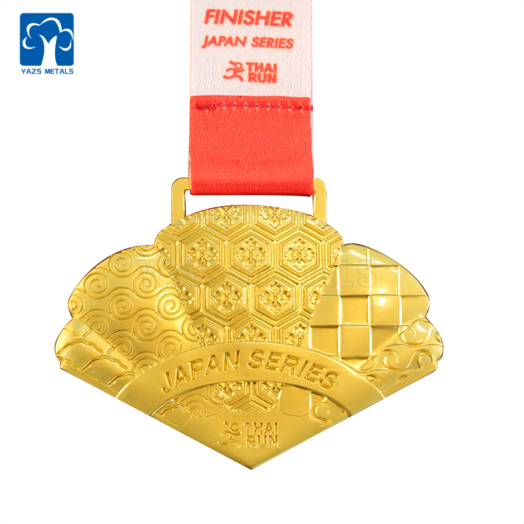 Japan Sport Running Champion Finisher Medal
