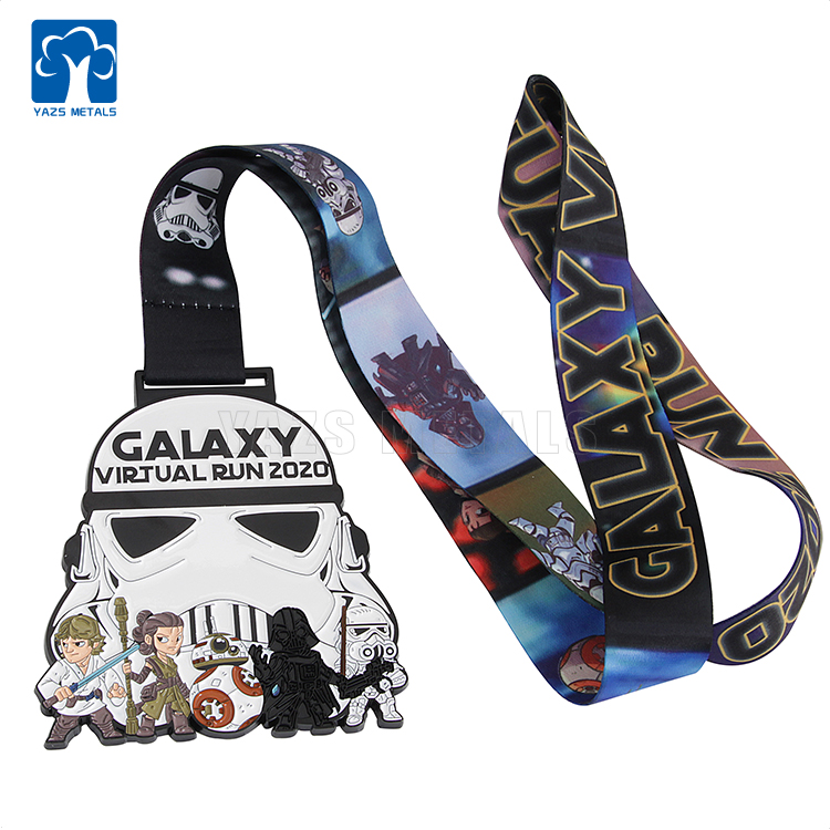 Marvel's Design Galaxy Virtual Run Metal Medal