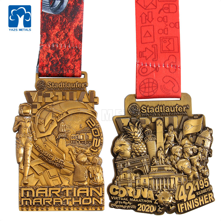 3D Full Marathon 42.195km Finisher Medal