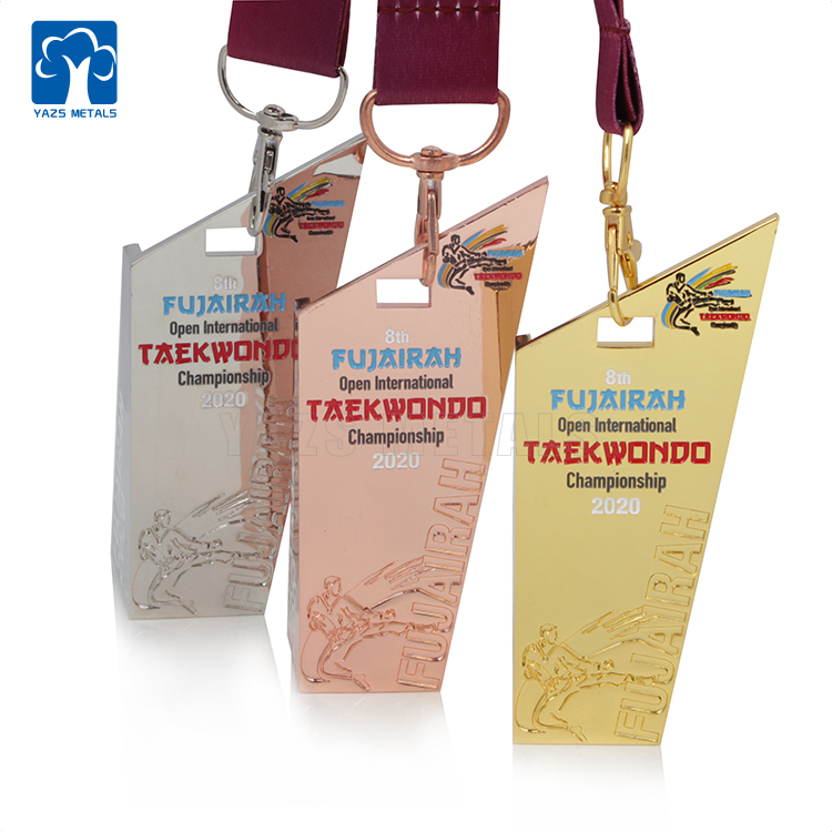Taekwonodo Championship Gold Silver Copper Medal