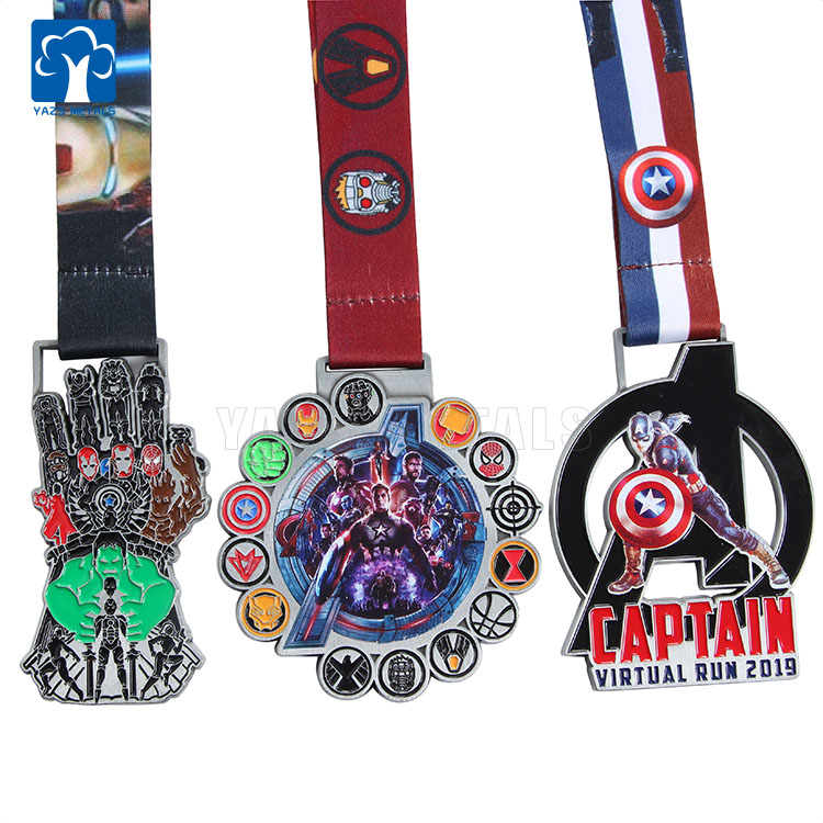 Marvel's The Avengers Run UV Printing Medal