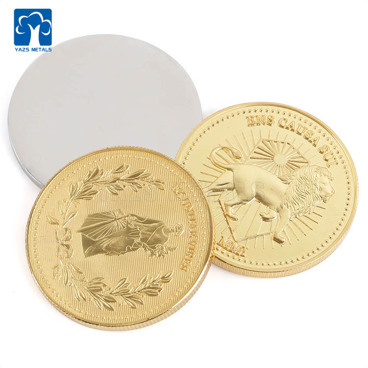 High Quality Proof Like Gold Challenge Token Coin