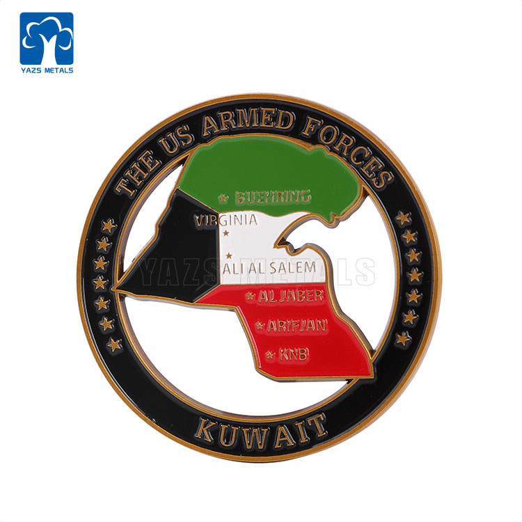 US Kuwait Armed Forces Military Commemorative Coin