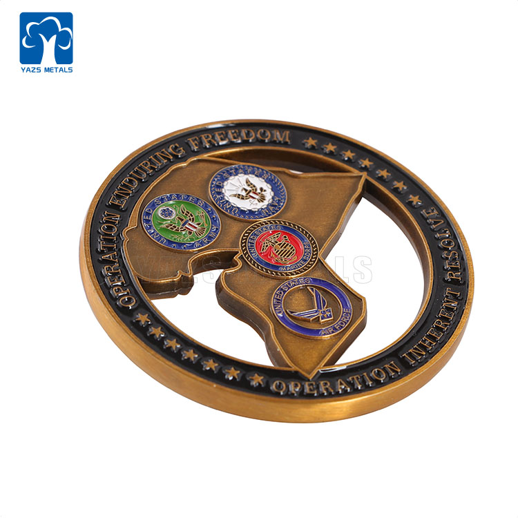 US Kuwait Armed Forces Military Commemorative Coin