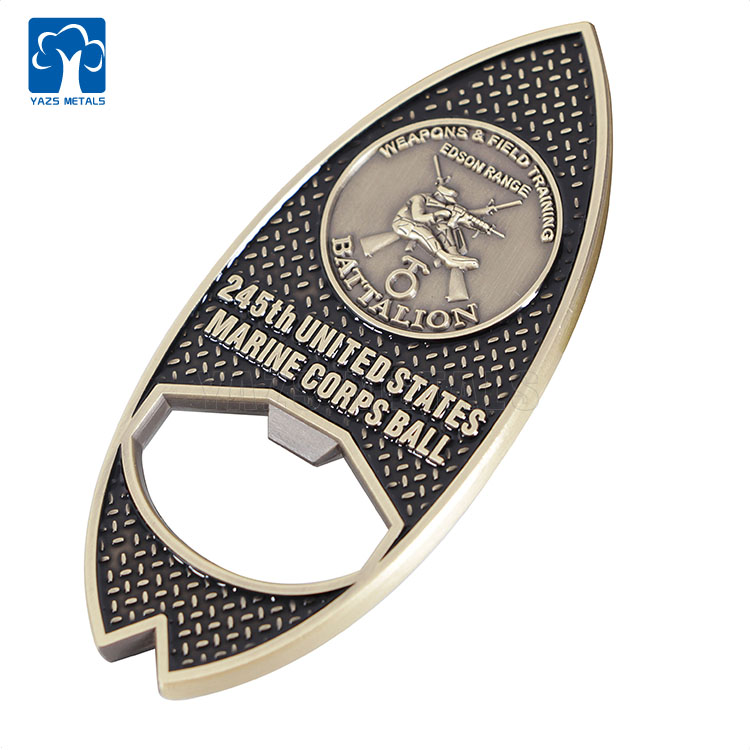New Product Metal Souvenir Coin With Bottle Opener