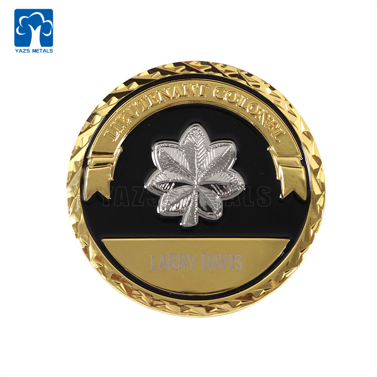 High Quality US Amry Military Brass Challenge Coin