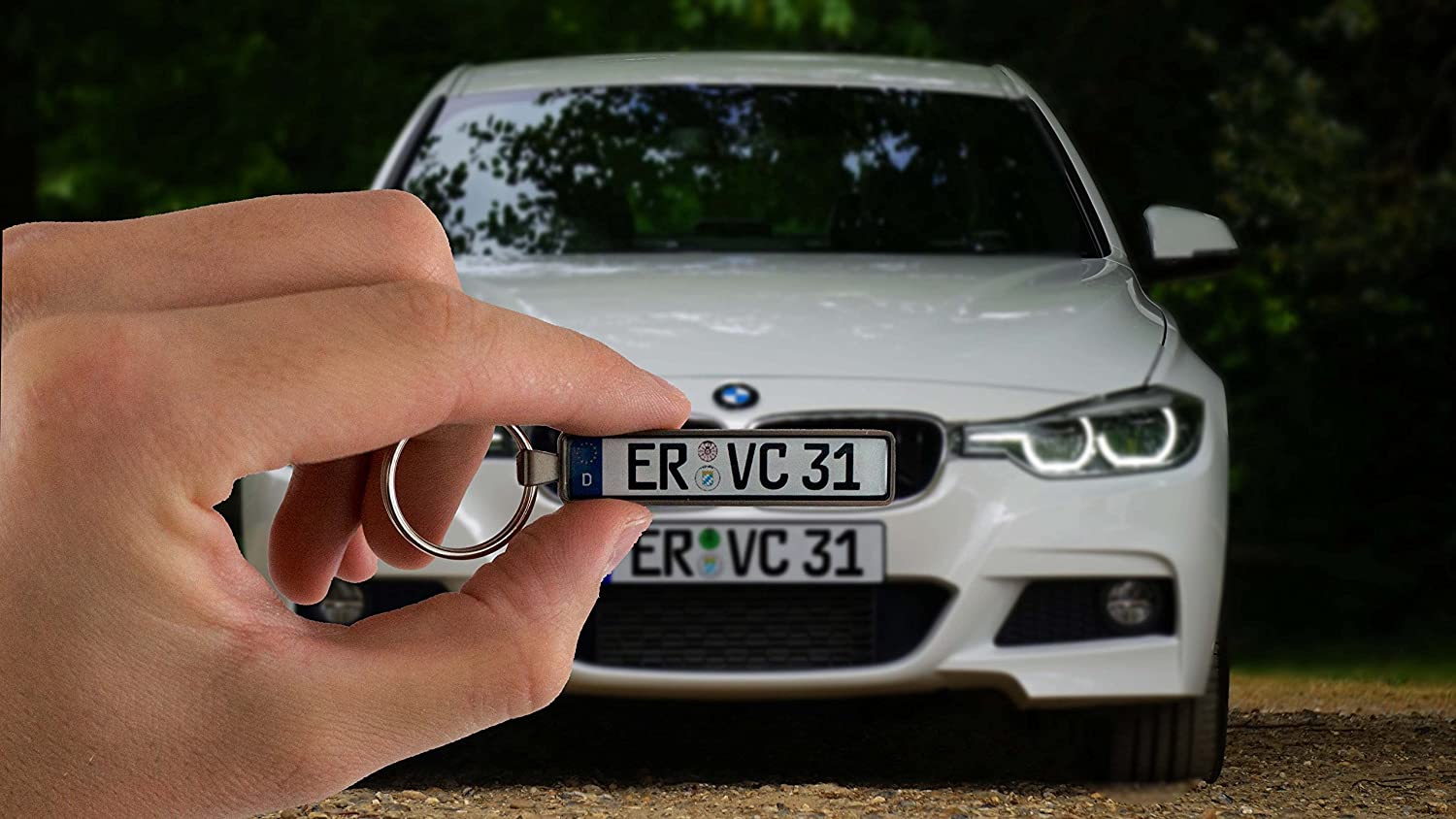 Best selling DIY car license number blank keychains