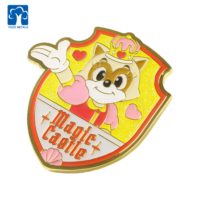 Original design cute anime soft enamel pin