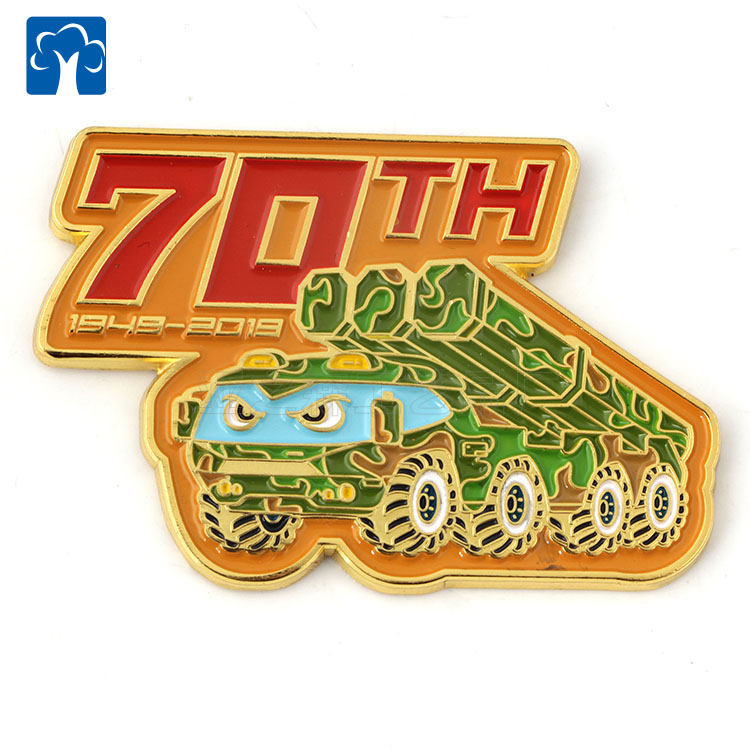 Military Army Tank Armored Vehicle Soft Enamel Fridge Magnet