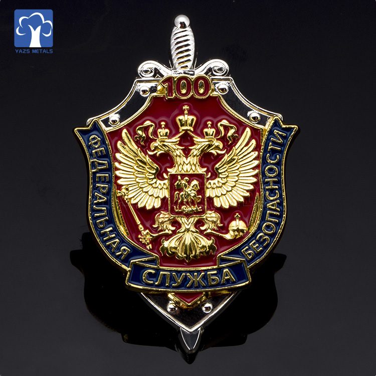 Custom 3D Military Enamel Metal Badge