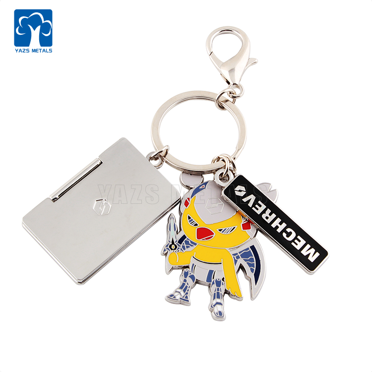 Custom design metal souvenir keychains