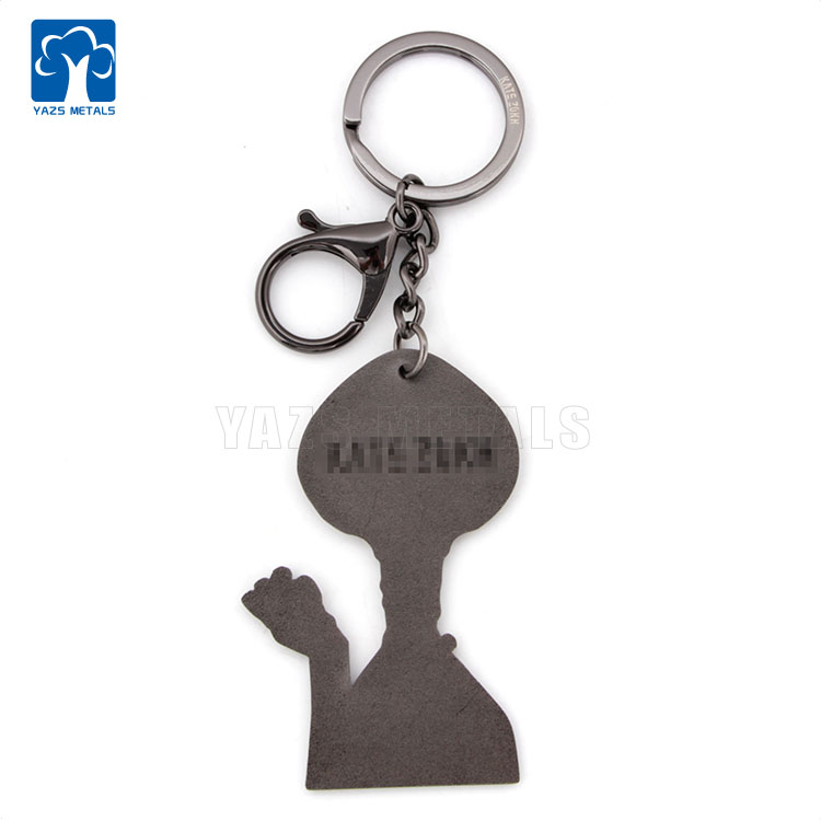 Custom your design hard enamel key rings with logo