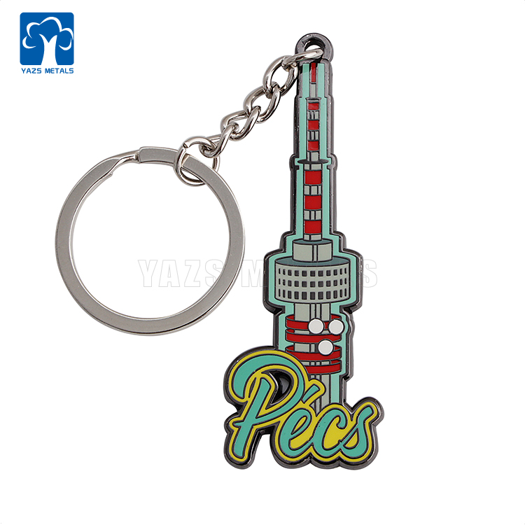 DIY creative tourist promotional keychains